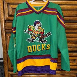 Original Mighty Ducks Green Hockey Jersey